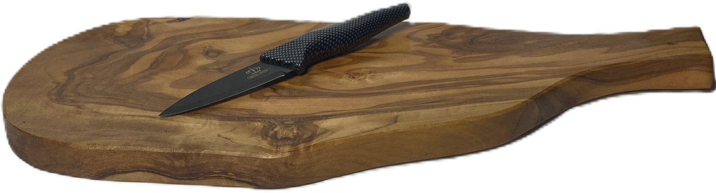 Großes Schneidebrett mit Griff Unikat 10