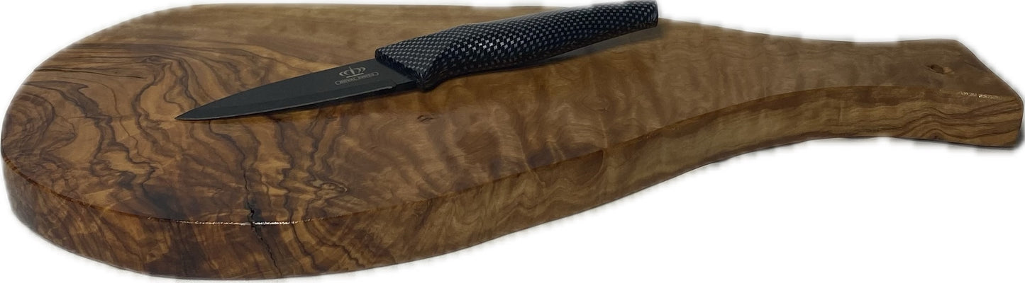 Kleines Schneidebrett mit Griff Unikat 1