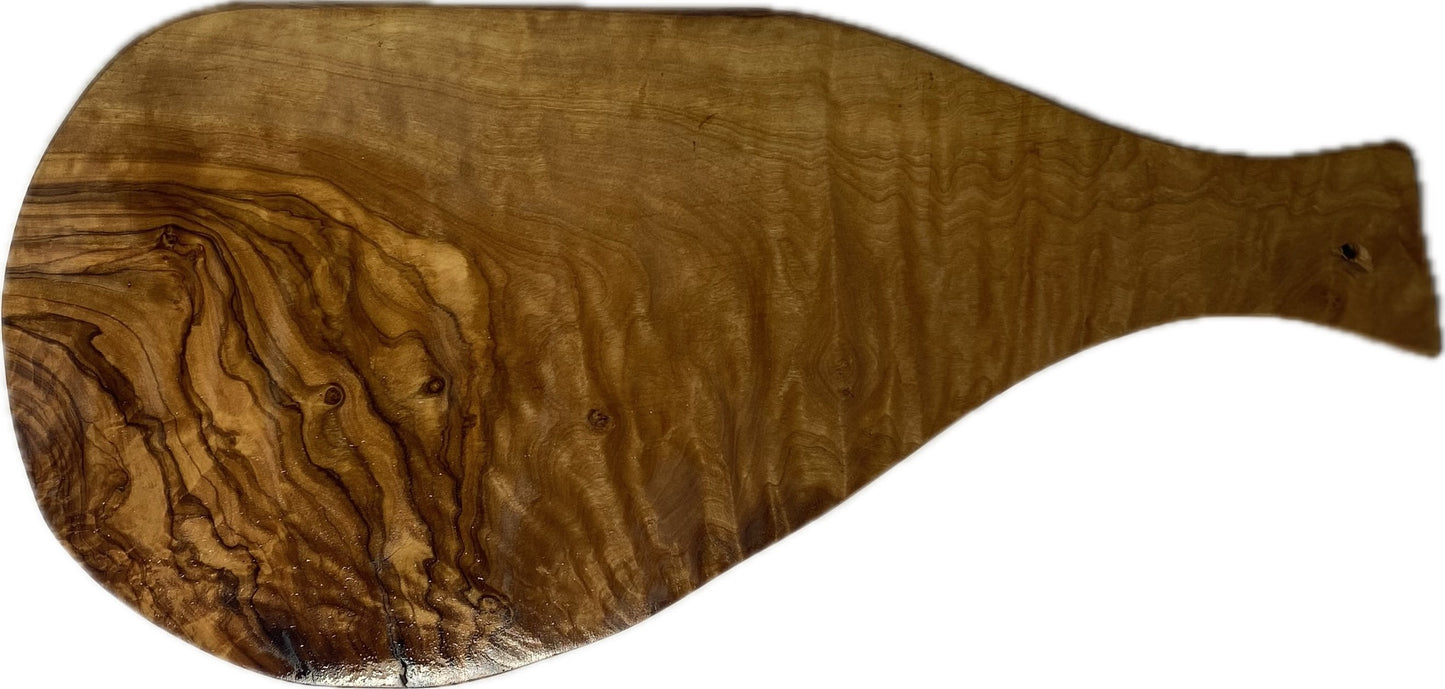 Kleines Schneidebrett mit Griff Unikat 1