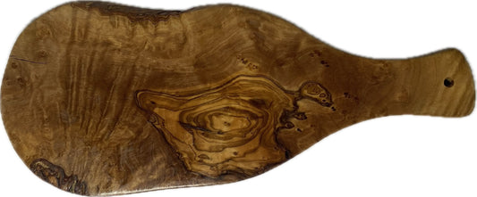 Kleines Schneidebrett mit Griff Unikat 3