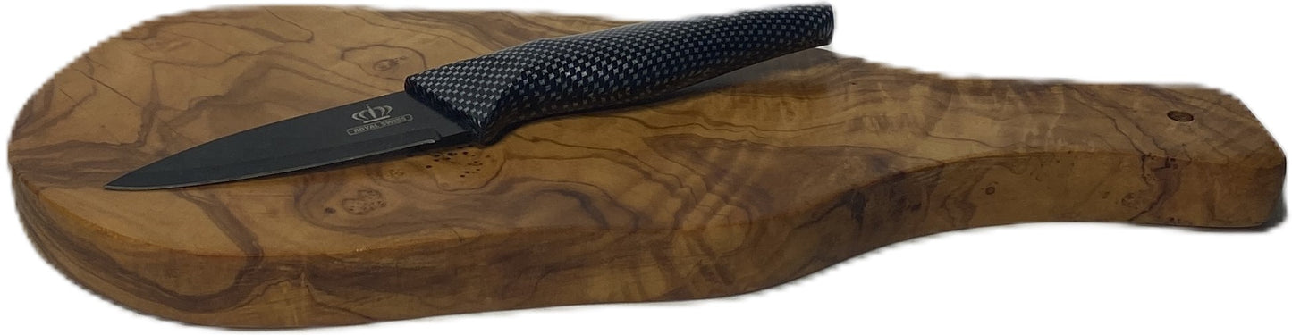 Kleines Schneidebrett mit Griff Unikat 4