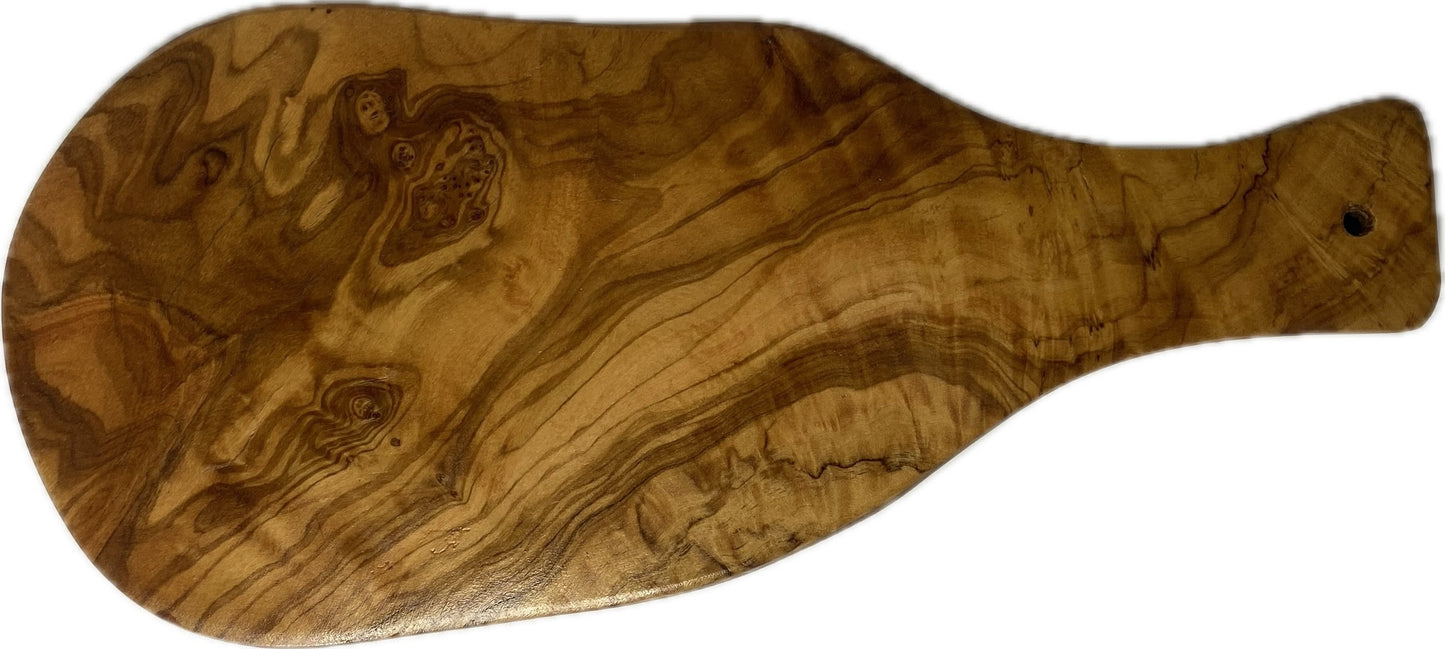 Kleines Schneidebrett mit Griff Unikat 4