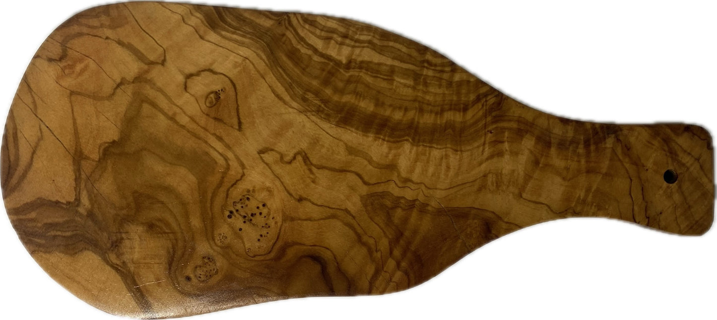 Kleines Schneidebrett mit Griff Unikat 4