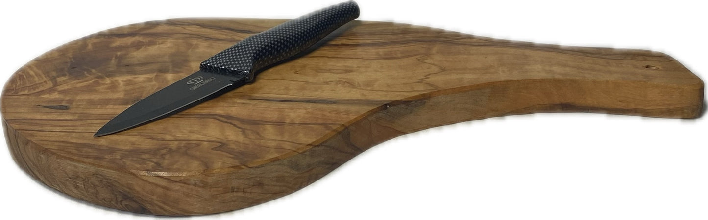 Kleines Schneidebrett mit Griff Unikat 5