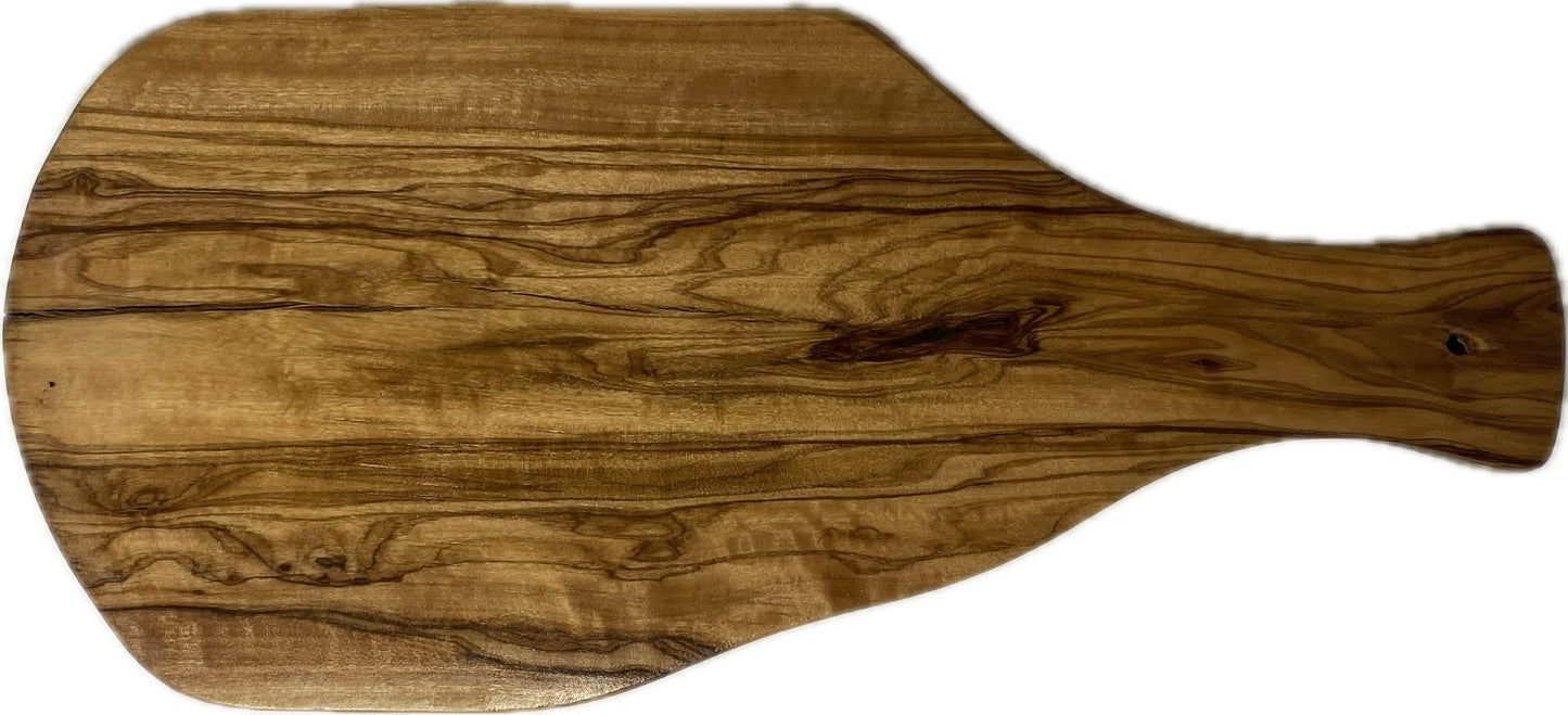 Kleines Schneidebrett mit Griff Unikat 6