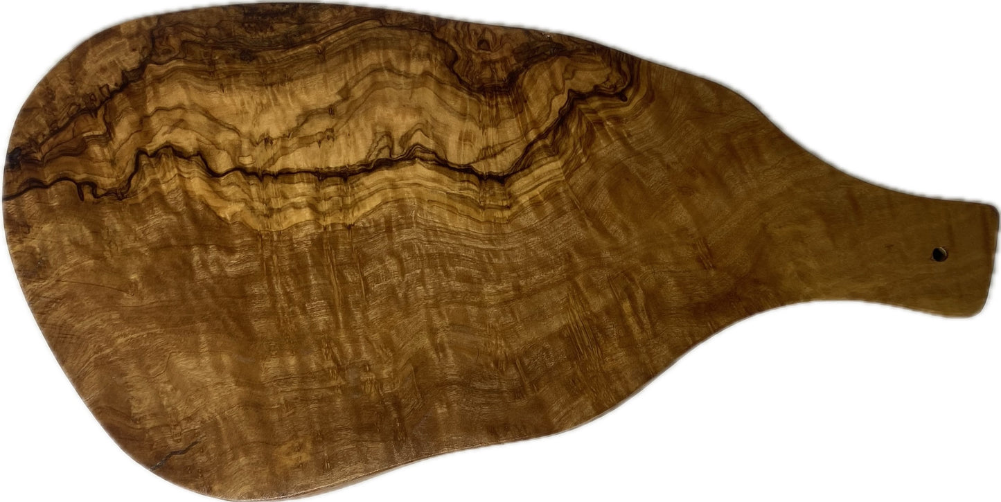 Kleines Schneidebrett mit Griff Unikat 7